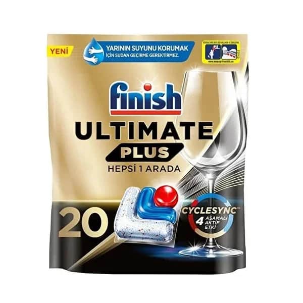 أقراص فينفيش ألتيمت بلس 20 حبة 244 غرام Finish