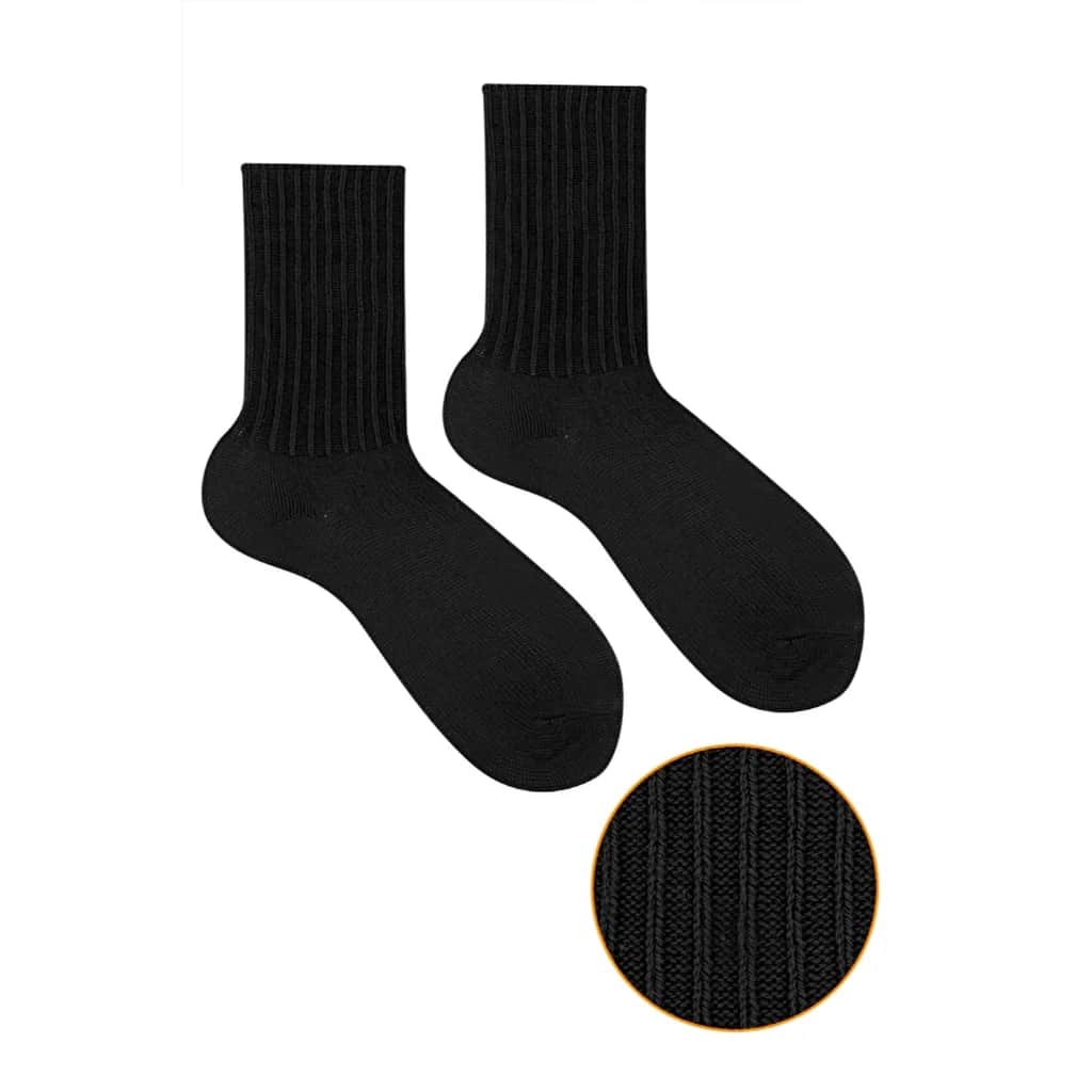 جوارب صوفية سوداء للنساء 36/40 من أوزي سوكس Ozzy Socks