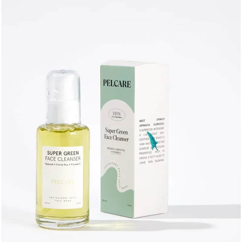 Pelcare جل التنظيف للوجه سوبر جرين من بيلكير 100 مل