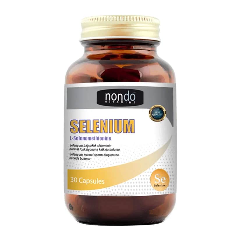 Nondo Vitamins نوندو فيتامينات السيلينيوم 30 كبسولة