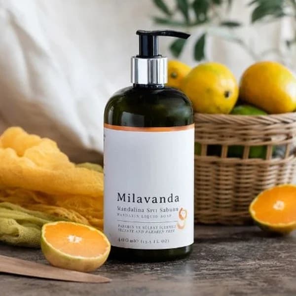 Milavanda Tangerine Liquid Soap 400 ml