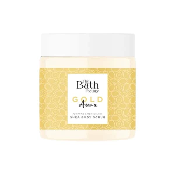 The Bath Factory مقشر الجسم من ذا باث فاكتوري هالة الذهب 300 غرام
