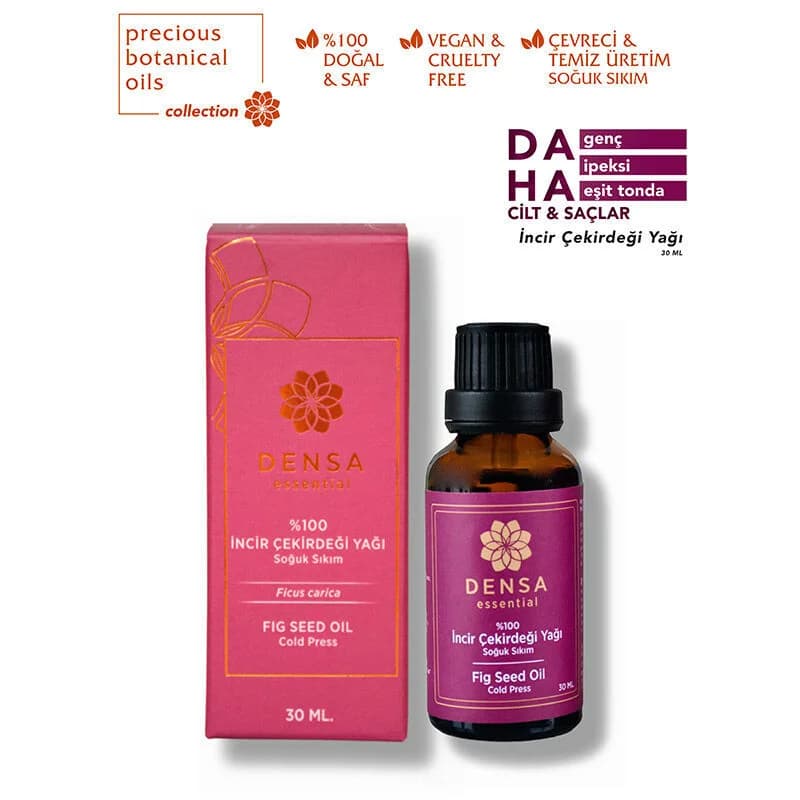 Densa Essential زيت بذور التين دينسا 30 مل زيت عطري مغذي للبشرة
