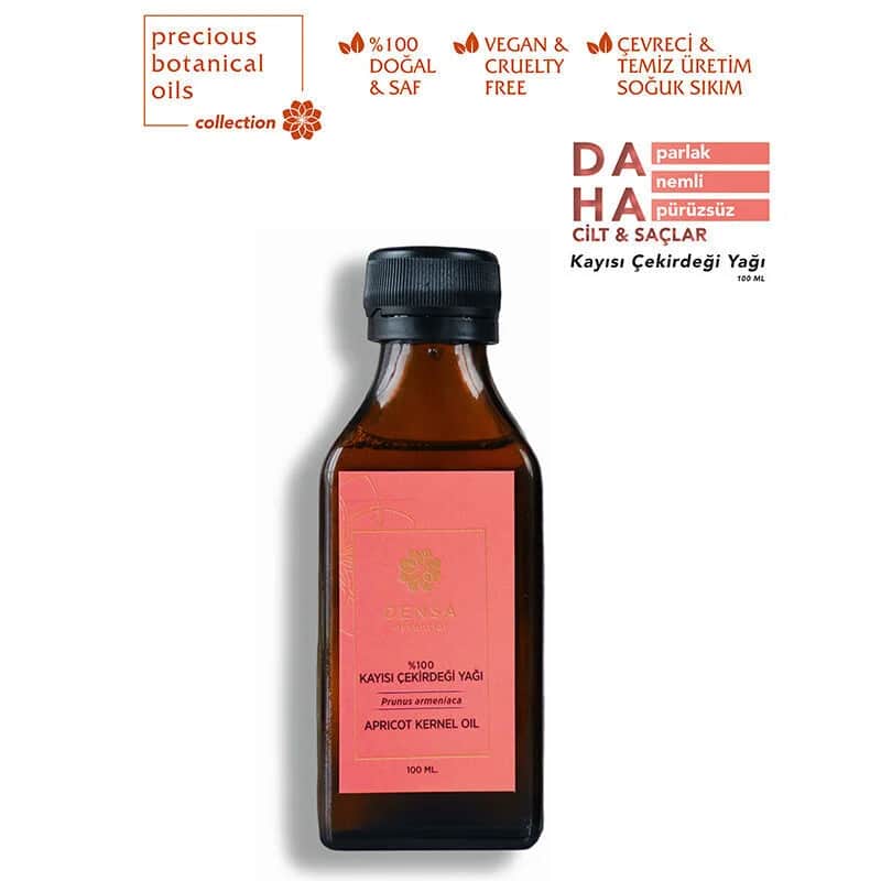 Densa Essential زيت نواة المشمش من دينسا ١٠٠ مل مرطب طبيعي للبشرة