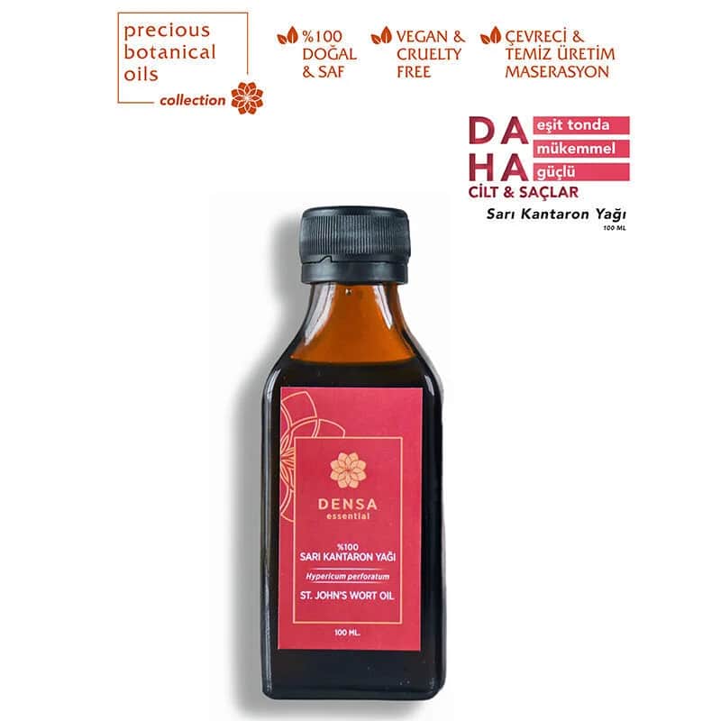 Densa Essential زيت نبتة سانت جون من دينسا ١٠٠ مل دعم طبيعي للمزاج