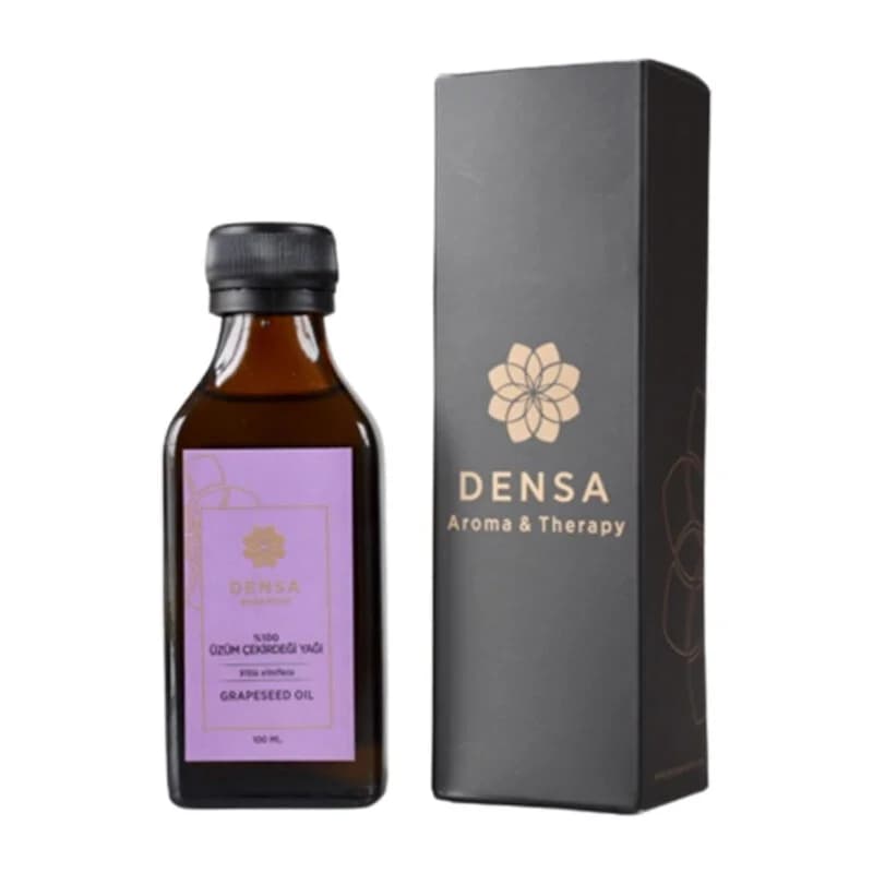 Densa Essential زيت بذور العنب من دينسا ١٠٠ مل زيت أساسي نقي للعناية بالبشرة