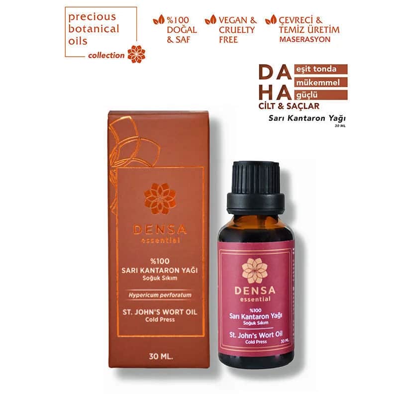 Densa Essential زيت نبتة سانت جون من دينسا، 30 مل خلاصة طبيعية لدعم المزاج