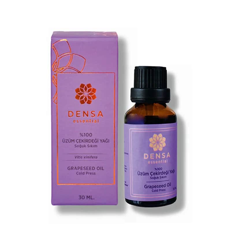 Densa Essential زيت بذور العنب من دينسا 30 مل زيت طبيعي نقي للعناية بالبشرة