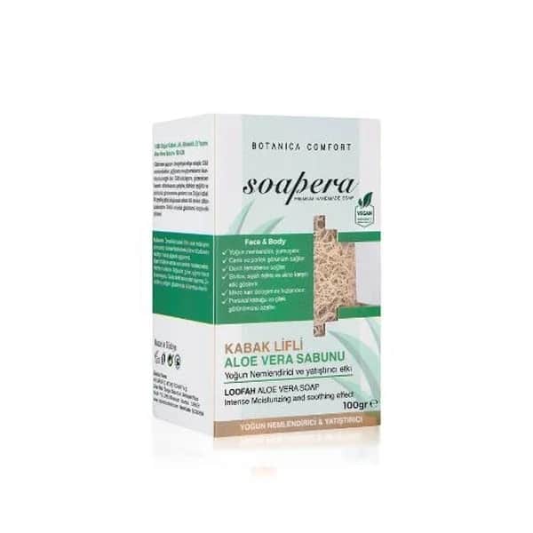 Botanica Comfort بوتانيكا كومفورت صابونيرا ليفة صابون الصبار 100 جم