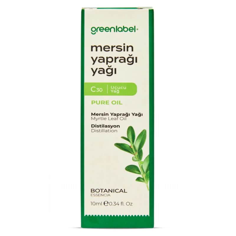 Greenlabel زيت أوراق المرسين من جرين ليبل 10 مل مستخلص عشبي نقي للصحة
