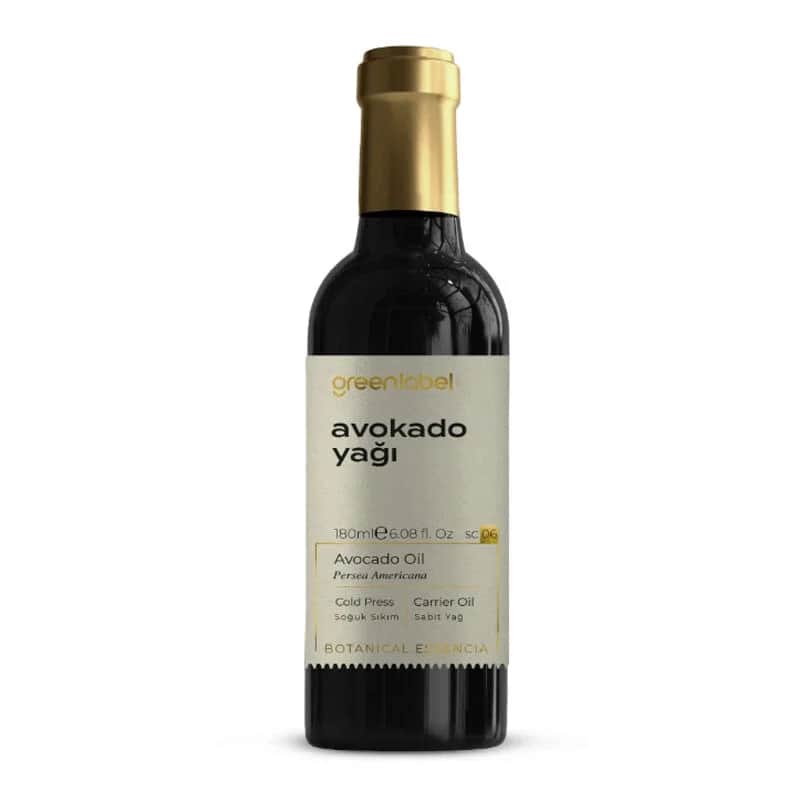 Greenlabel زيت الأفوكادو جرين ليبل ١٨٠ مل معصور على البارد وعضوي