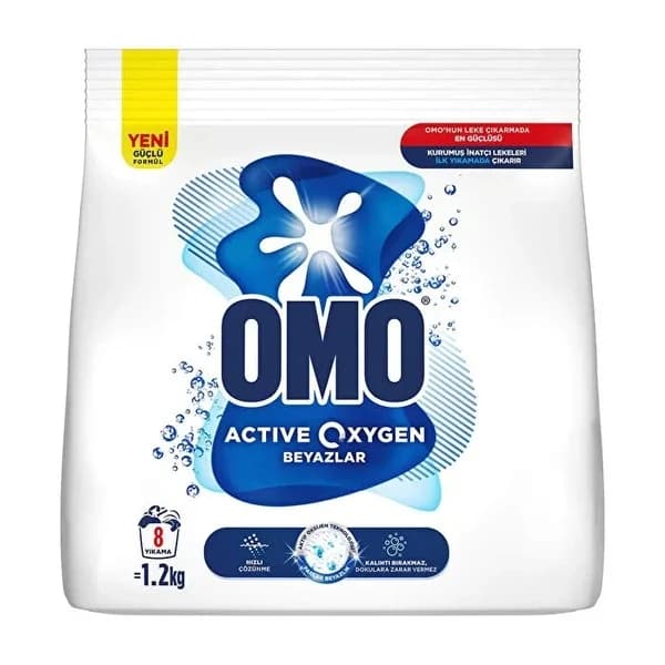 Omo مسحوق غسيل أومو أكتيف أوكسجين 1200 غرام