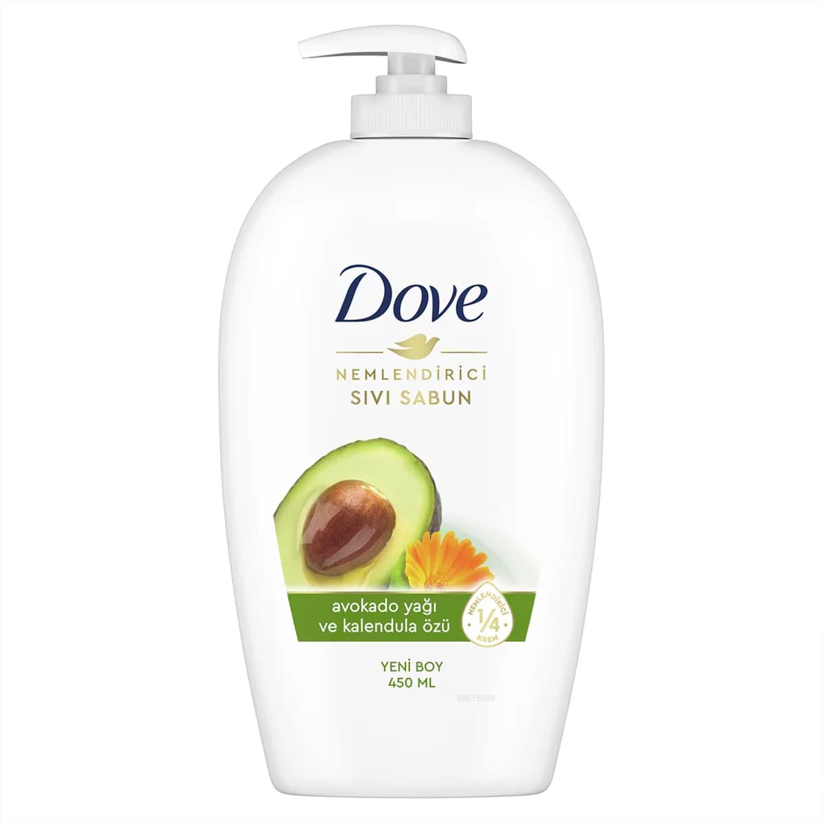 Dove صابون دوف السائل بزيت الأفوكادو وخلاصة الآذريون 450 مل