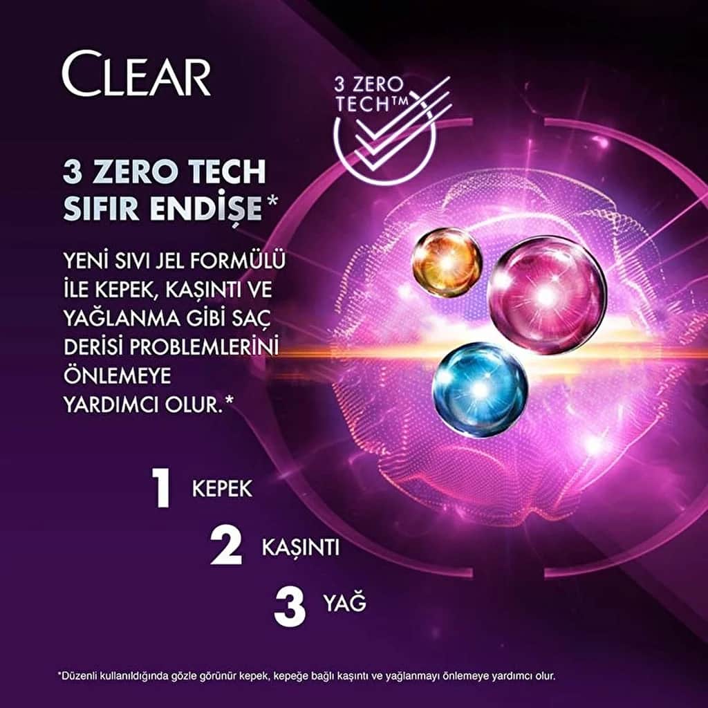 Clear شامبو كلير وومن المضاد للقشرة بخلاصة زهرة الكرز الناعمة واللامعة والكيراتين 350 مل