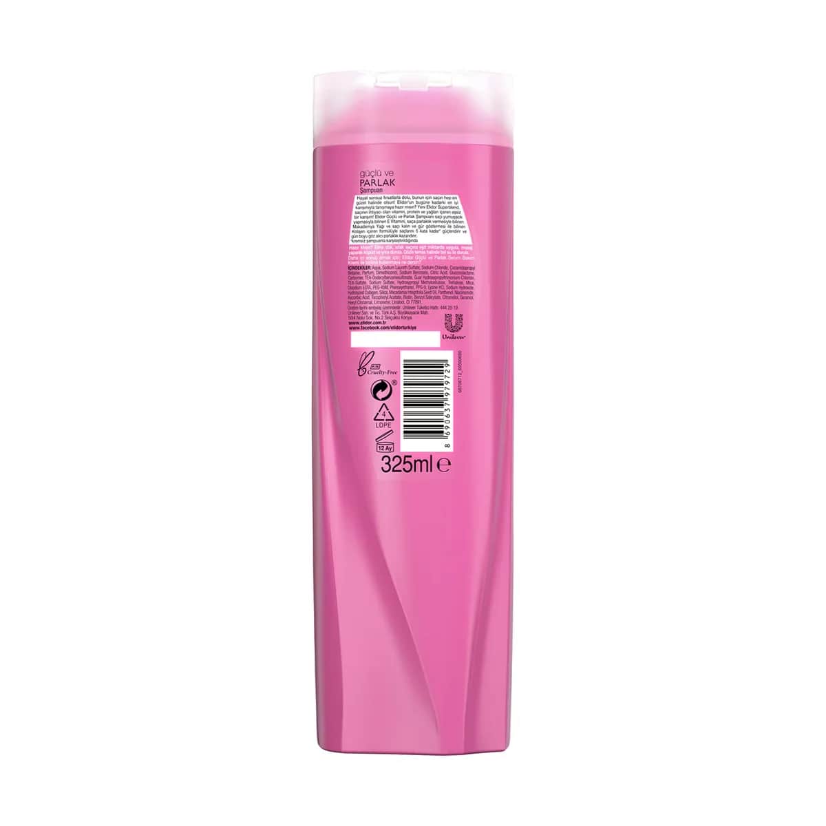 Elidor Shampoo Strong And Shiny 325 ml