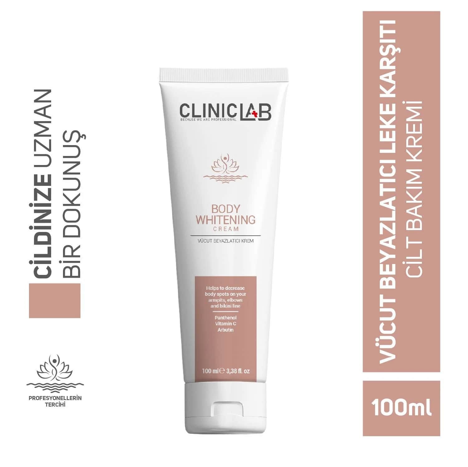 ClinicLab كريم تبيض وتفتيج المناطق الحساسة والجسم من كلينك لاب 100 مل
