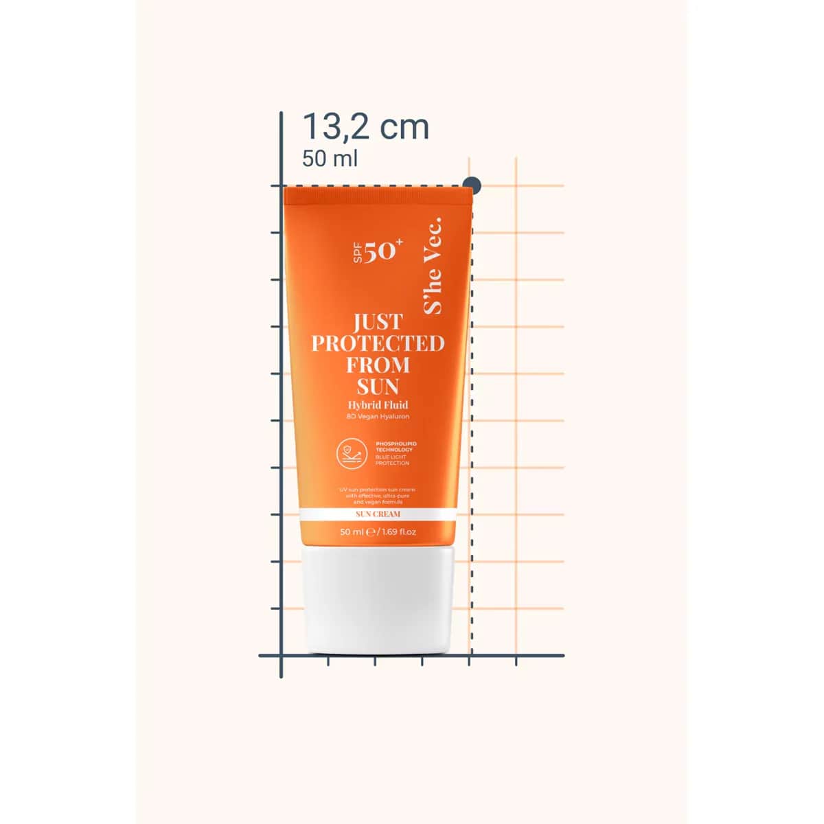 شي فيك واقي شمس SPF 50+ 50 مل She Vec