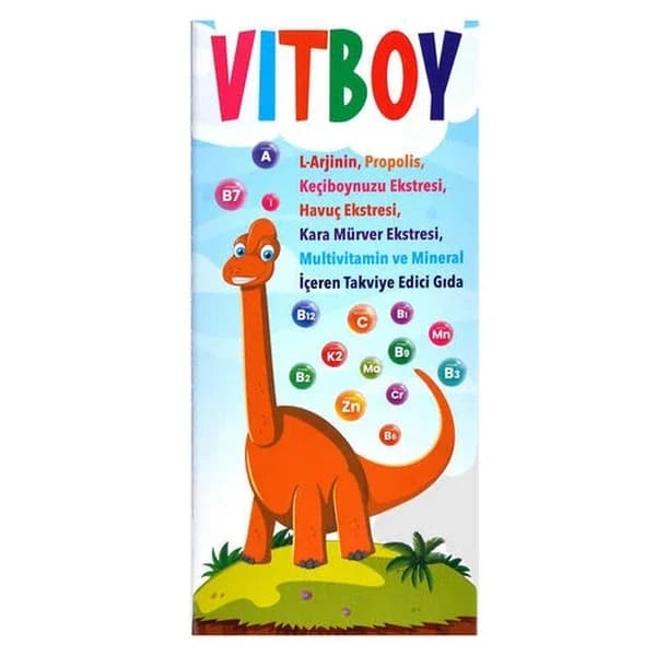 Vitboy مكمل غذائي متعدد الفيتامينات والمعادن من فيتبوي، 150 مل، لصحة أفضل
