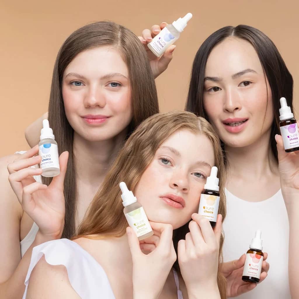 Pure Choice سيروم فيتامين سي المفتح للبشرة من بيور تشويس بتركيز 10%، 30 مل