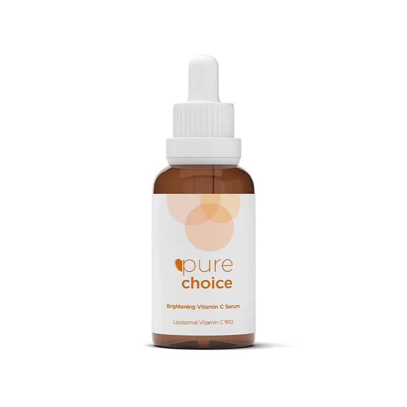 Pure Choice سيروم فيتامين سي المفتح للبشرة من بيور تشويس بتركيز 10%، 30 مل