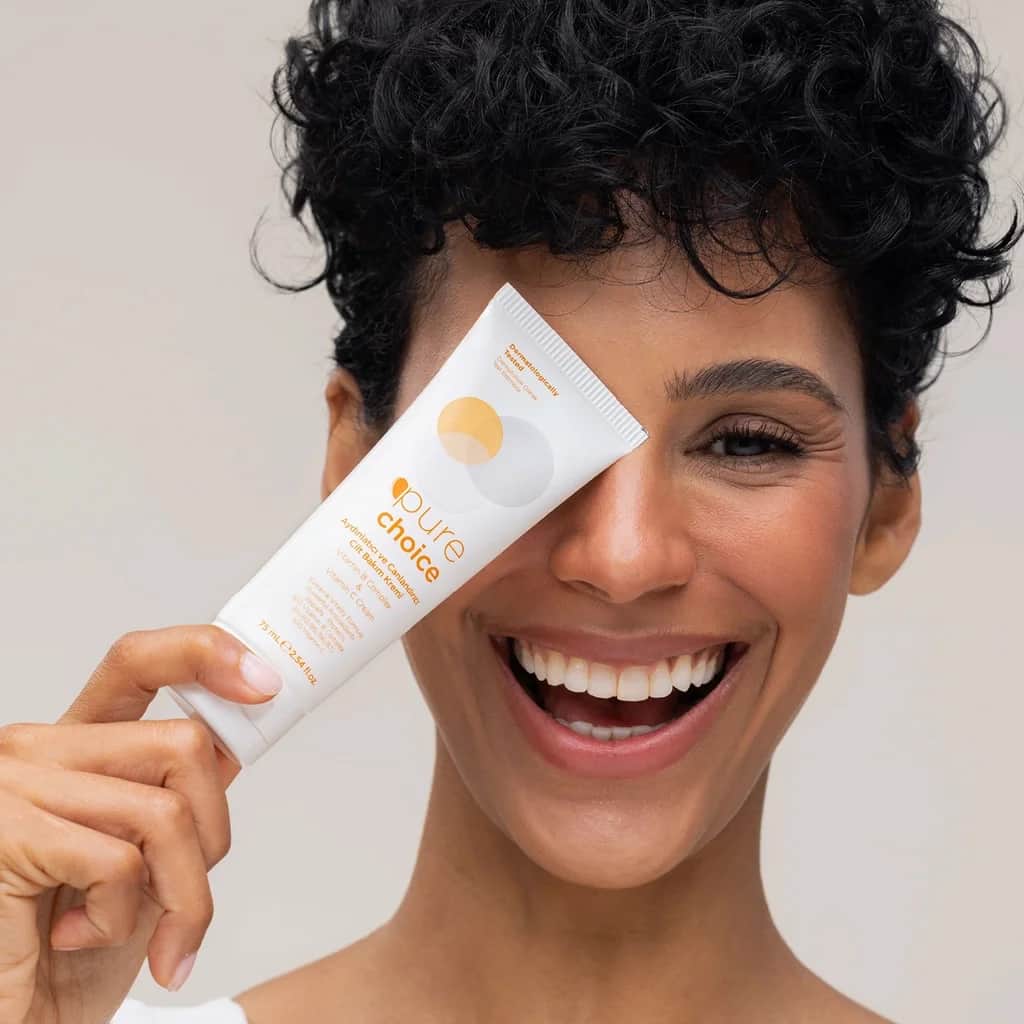 Pure Choice كريم العناية بالبشرة بفيتامين سي وفيتامين ب من بيور تشويس، 75 مل