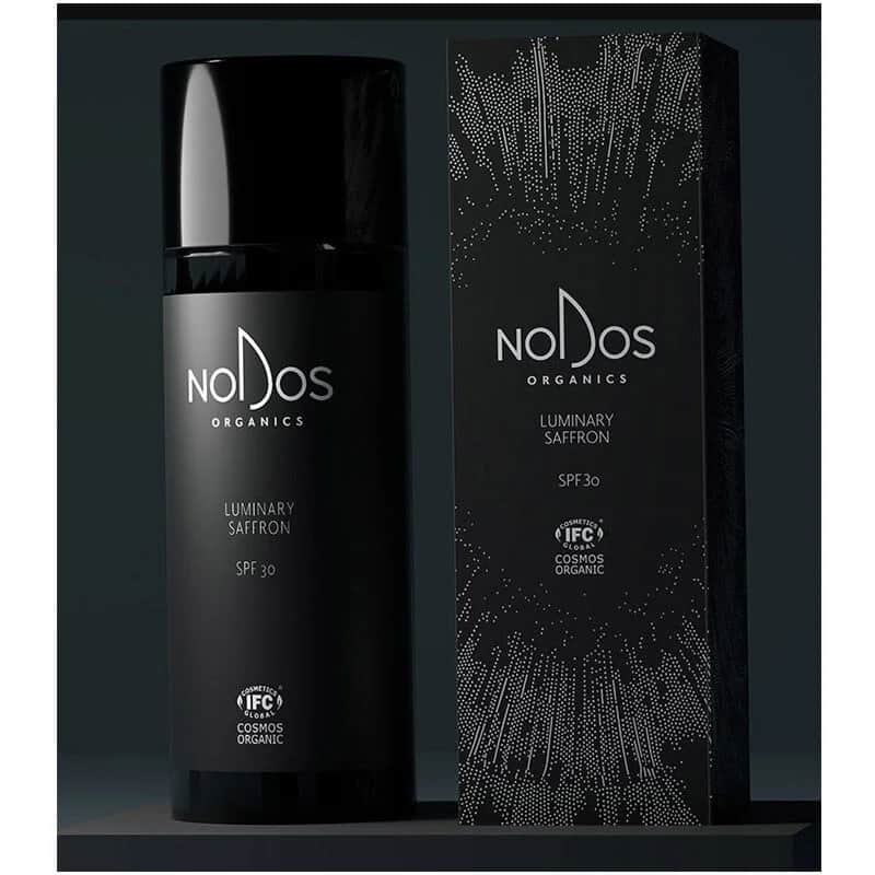 Nodos Organics نودوس أورجانيكس لوميناري سافرون واقي من أشعة الشمس بعامل حماية من الشمس 30+، 100 مل