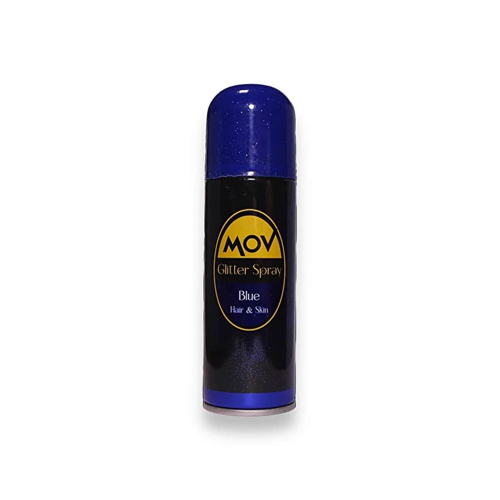 MOV رذاذ موف اللامع باللون الأزرق