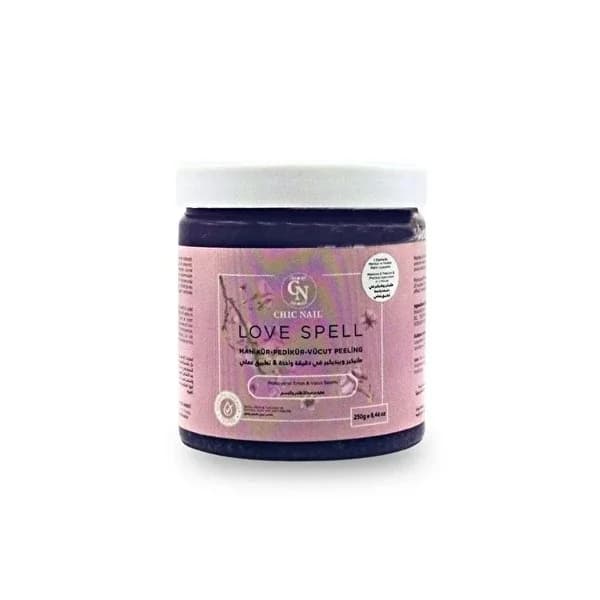 Chic Nail Manicure Pedicure and Body Peeling Love Spell 250 gr