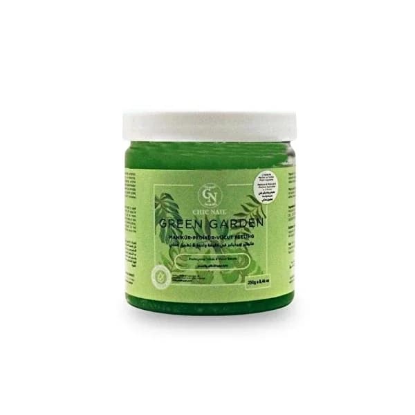 Chic Nail Manicure Pedicure and Body Peeling Green Garden 250 gr