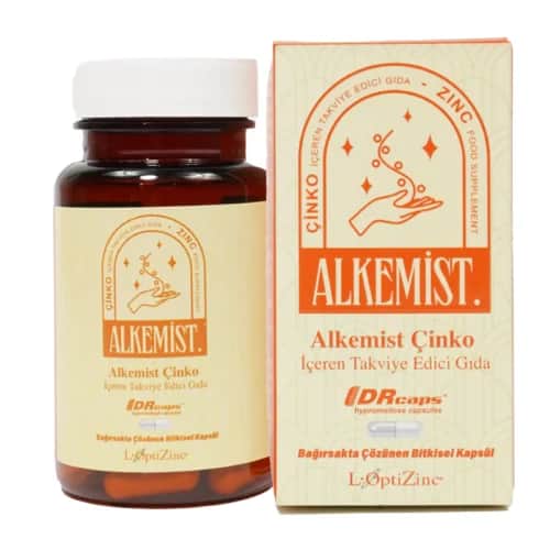 Alchimiste ألكيميست غذاء مكمل بالزنك 60 كبسولة