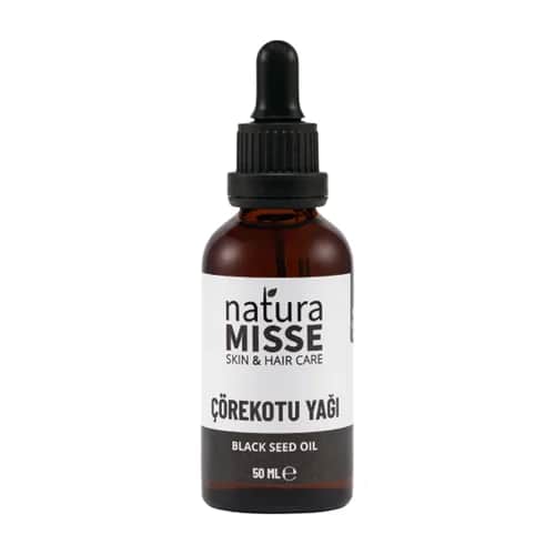 NaturaMisse زيت حبة البركة الأسود النقي ١٠٠٪ من ناتوراميس ٥٠ مل مستخلص معصور على البارد