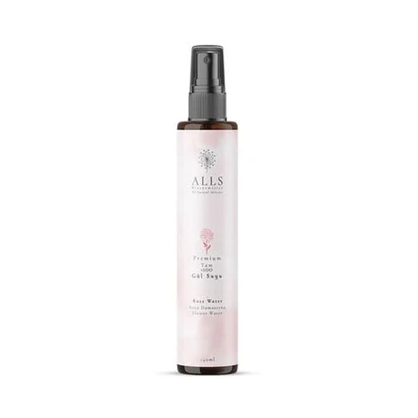 Alls Biocosmetics ماء الورد الطبيعي من ألز بيوكوزميتكس، 140 مل نقي ومنعش
