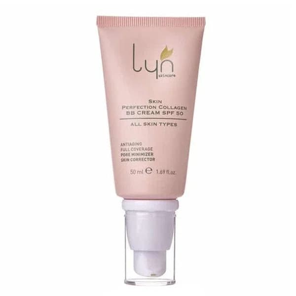 LYN Skincare كريم بي بي لين سكين كير بعامل حماية من الشمس 50 فاتح 50 مل