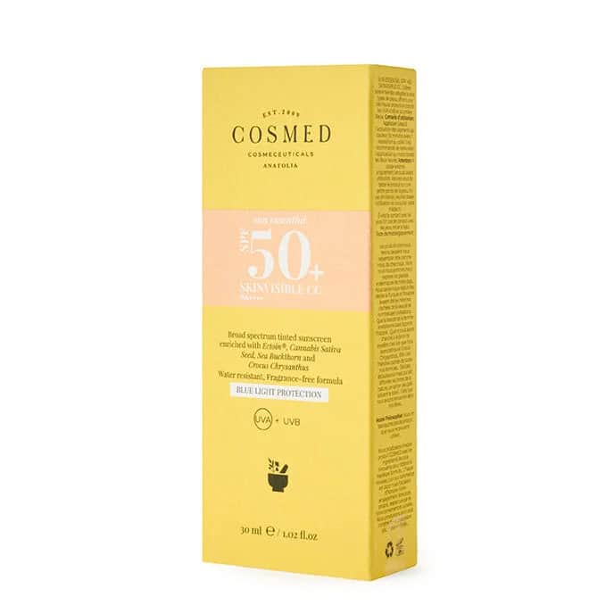 كريم سي سي سكينفابل SPF50+ من كوسمد 30 مل Cosmed