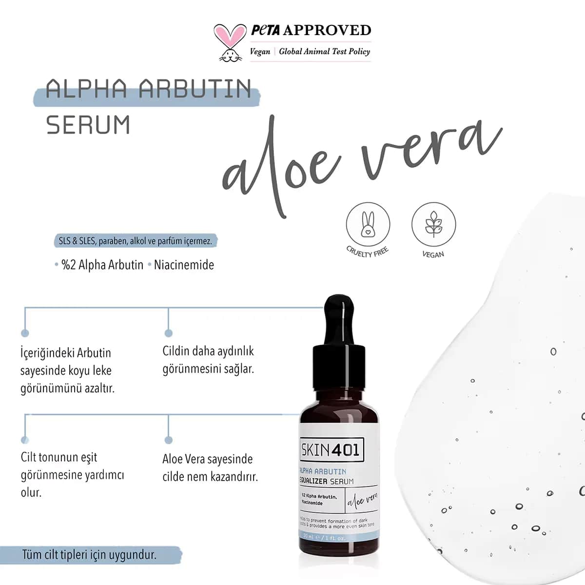 Skin401 alpha Arbutin Equalizer Serum 30 ml