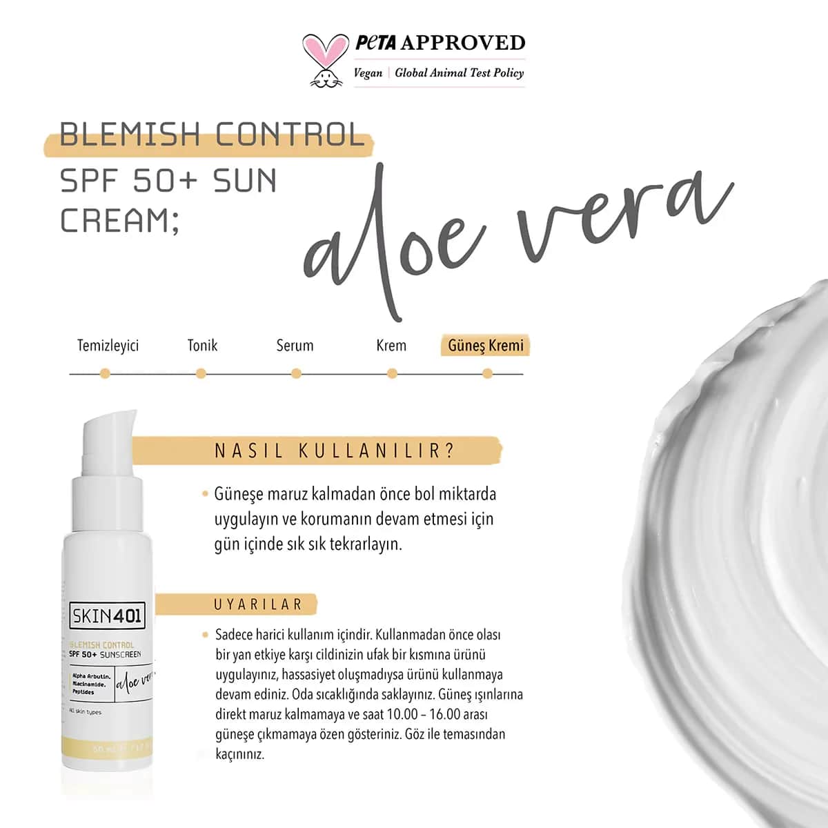 Skin401 blemish Control Spf+50 sunscreen 50 ml