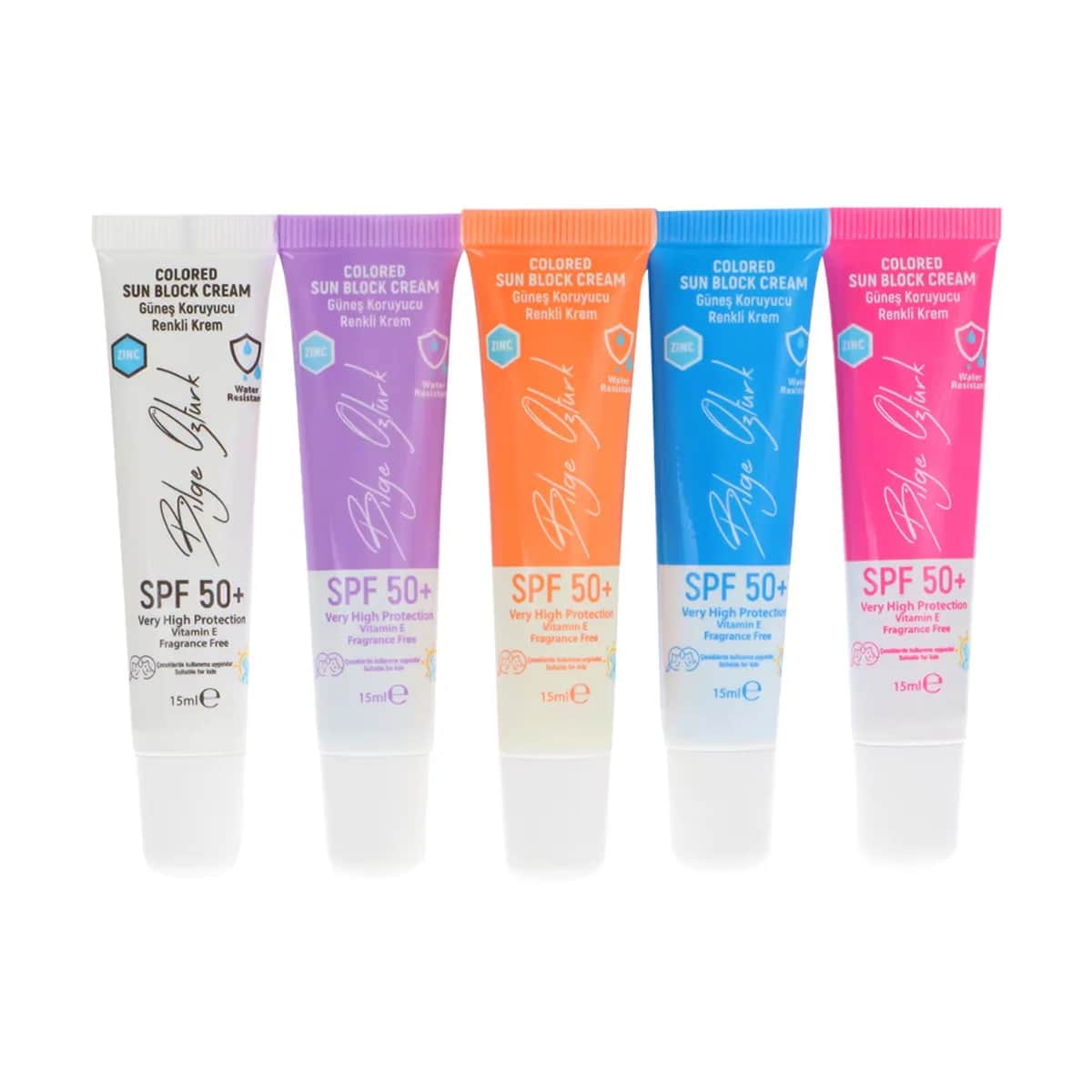 Bilge Öztürk Tinted Sunscreen Cream Blue Spf50 15 ml