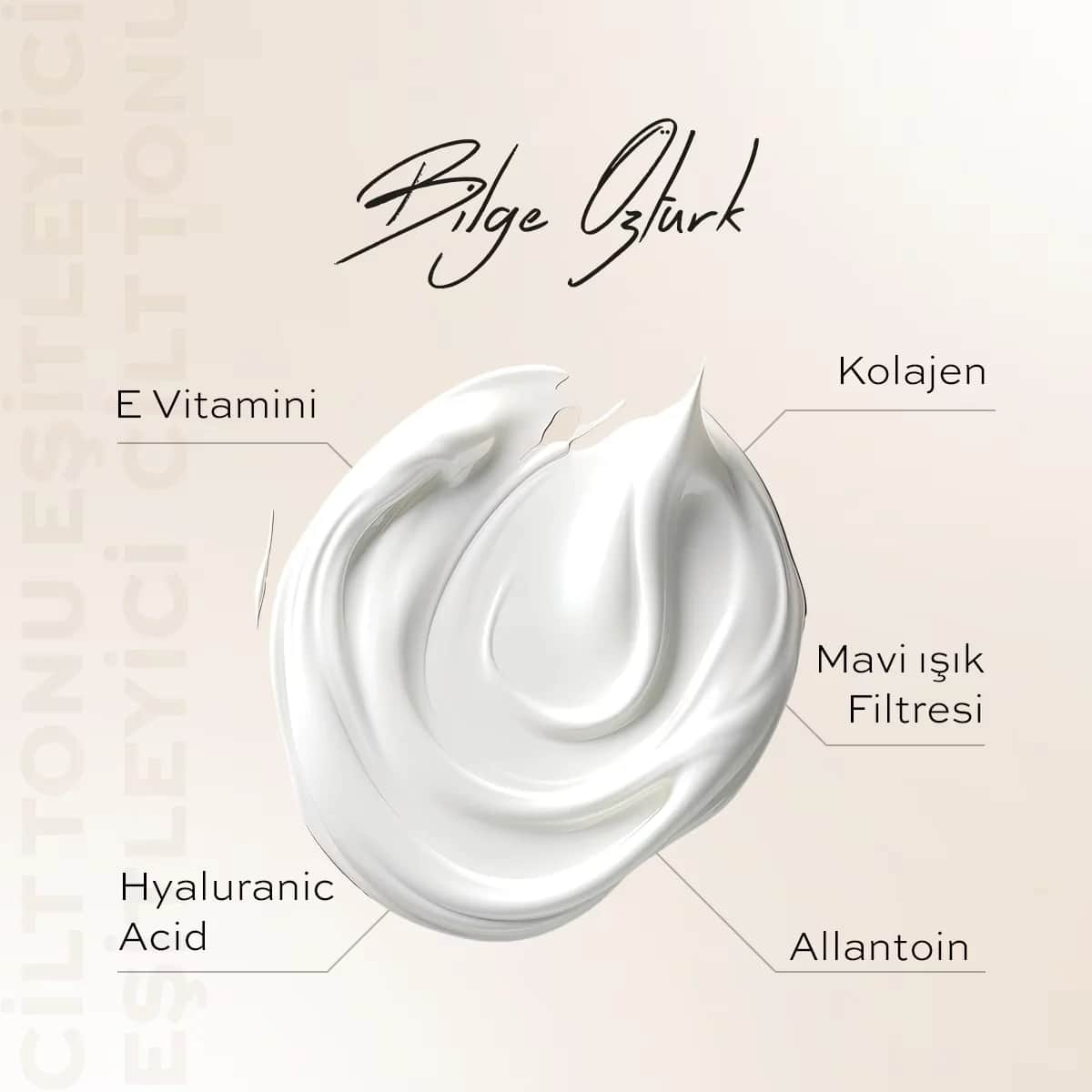 كريم العناية بتوازن اللون SPF30 50 مل من بيلج أوزتورك Bilge Ozturk