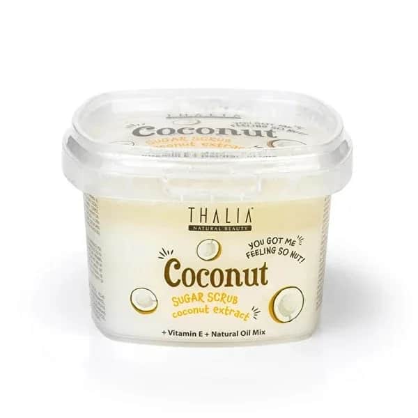 Thalia Natural Beauty مقشر السكر الطبيعي من ثاليا بجوز الهند 300 غرام