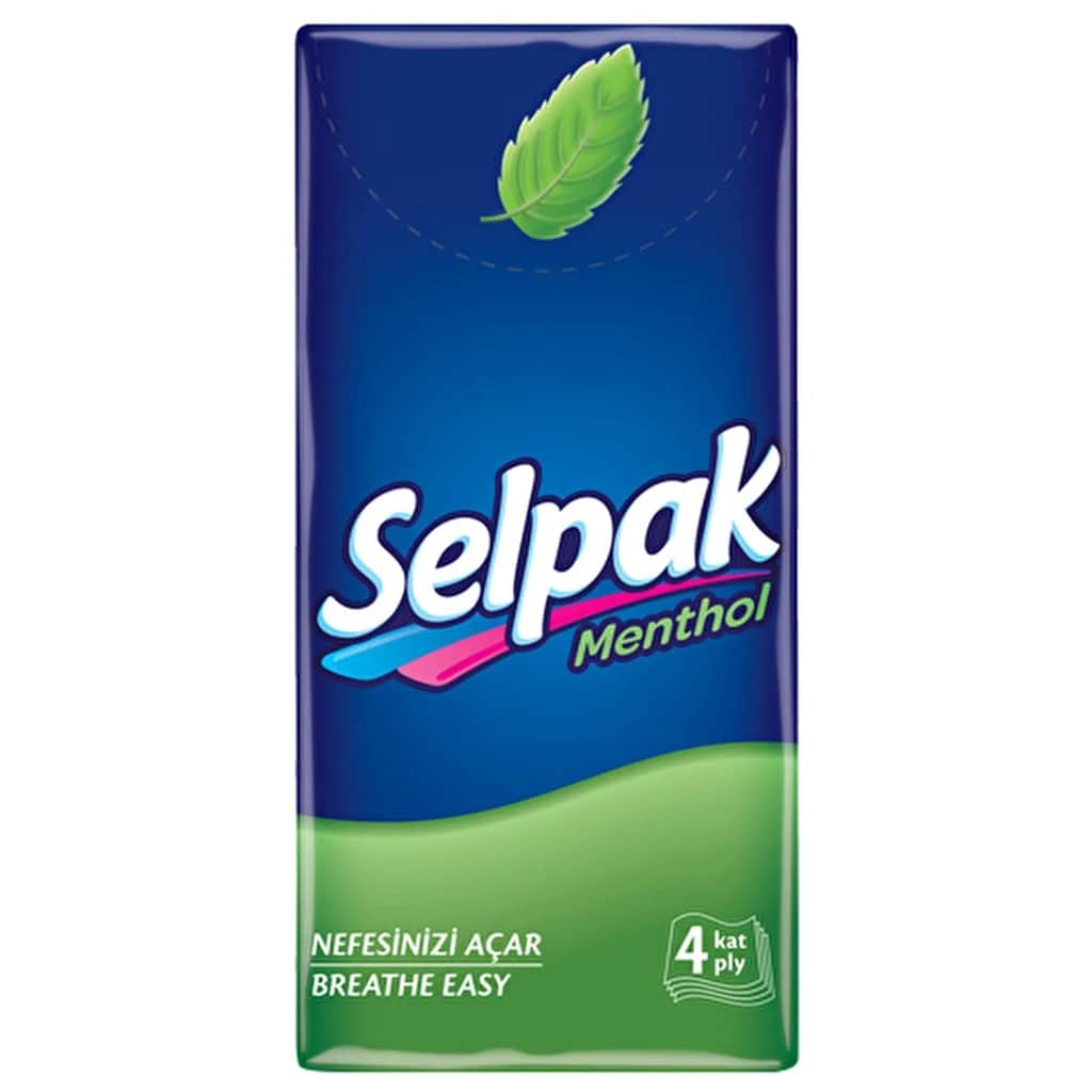 Selpak مناديل ورقية سيلباك مينثول (مفردة)
