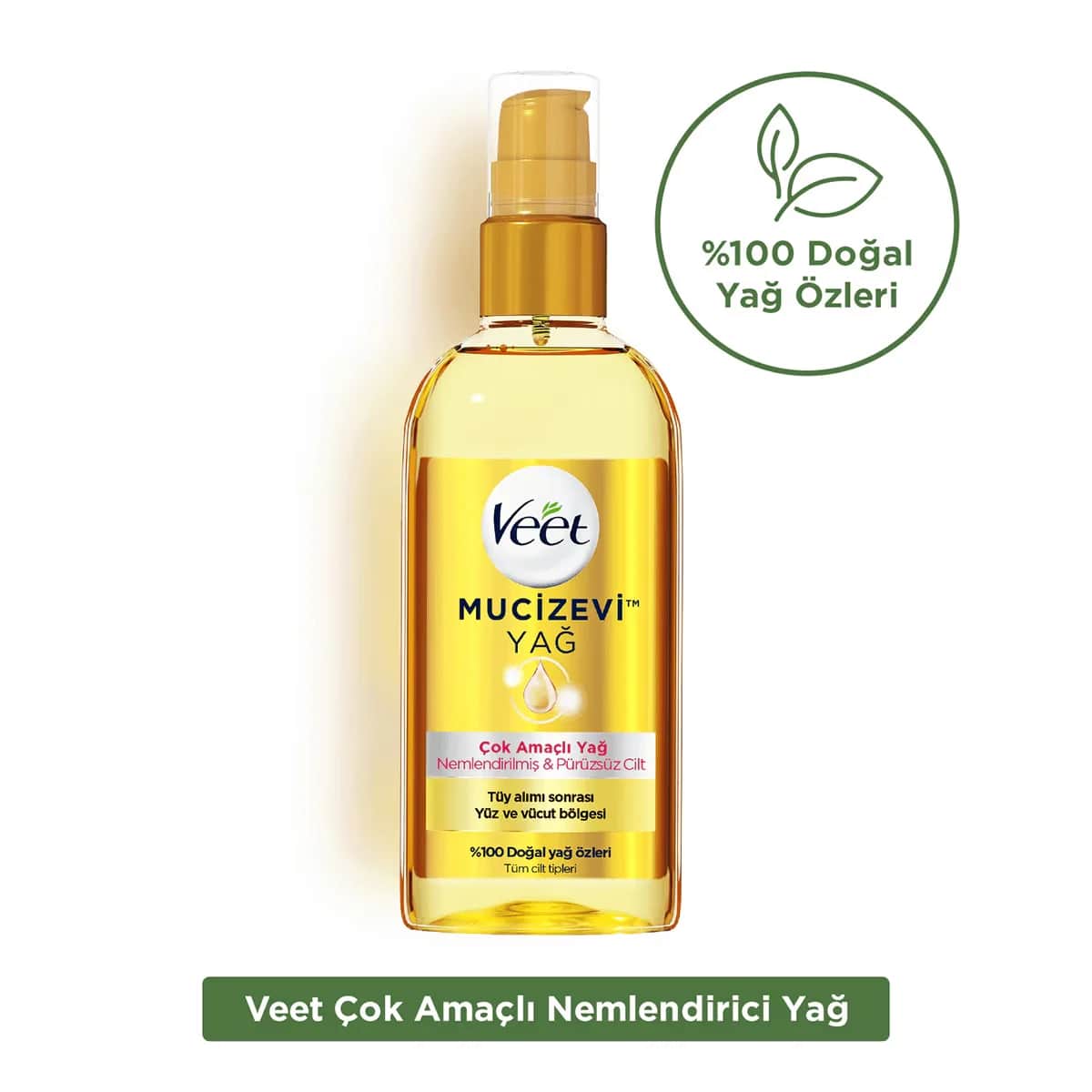 Veet زيت فيت ميراكيولوس للوجه والجسم 100 مل