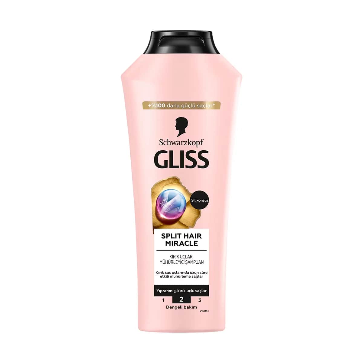 Gliss شامبو جليس المعجزة للشعر المتقصف 400 مل