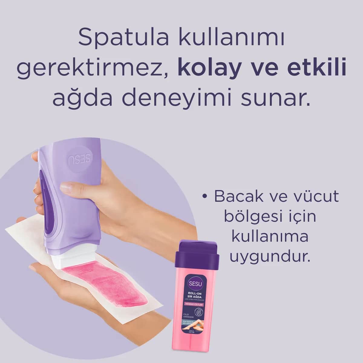 Sesu شمع سيسو رول أون للبشرة الحساسة 100 مل