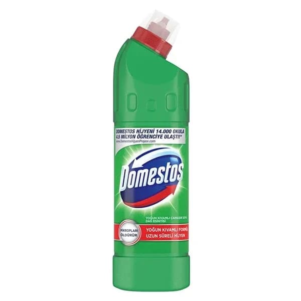 Domestos دومستوس مبيض سميك برائحة نسيم الجبل أقصى قدر من النظافة 750 مل