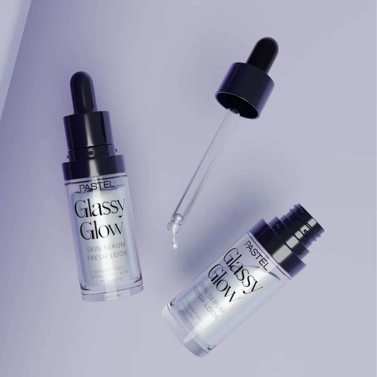 Pastel Makeup To Skincare Glassy Glow Skin Serum