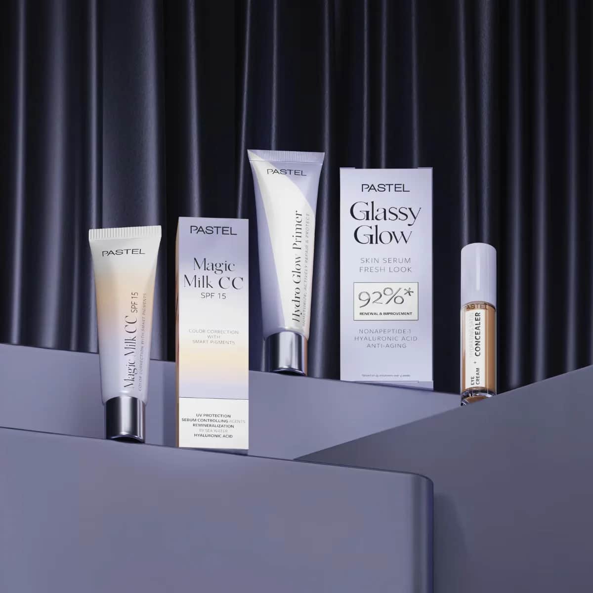 Pastel Makeup To Skincare Glassy Glow Skin Serum