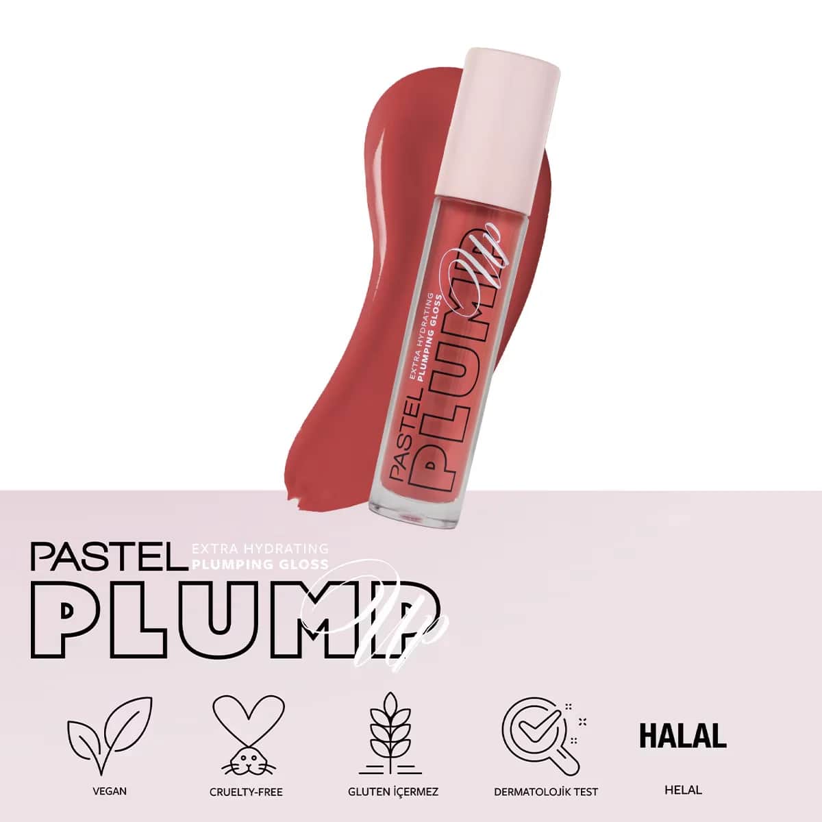 Pastel ملمع شفاه باستيل بروفاشيون بلامب أب المرطب للغاية رقم 210