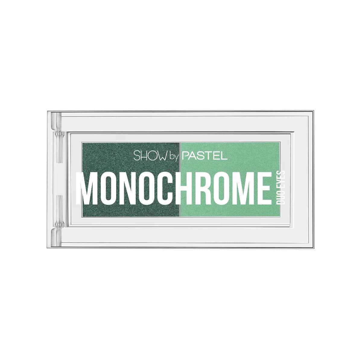 Show By Pastel Monochrome Duo Eyes Dual Eyeshadow Palette 31 emerald Dust