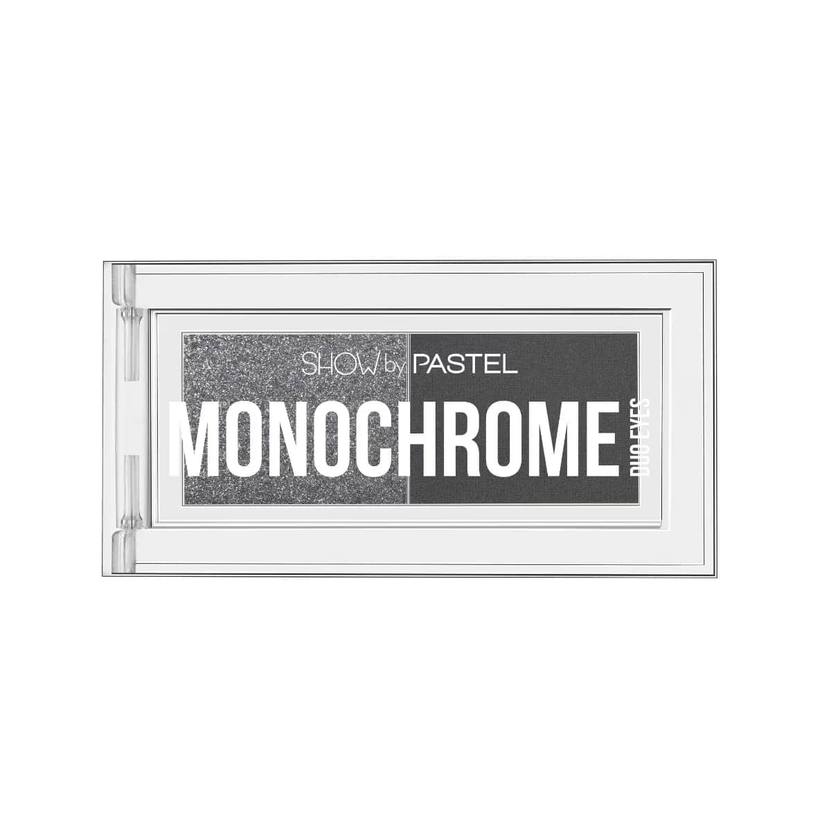 Show By Pastel Monochrome Duo Eyes Dual Eyeshadow Palette 32 blackout
