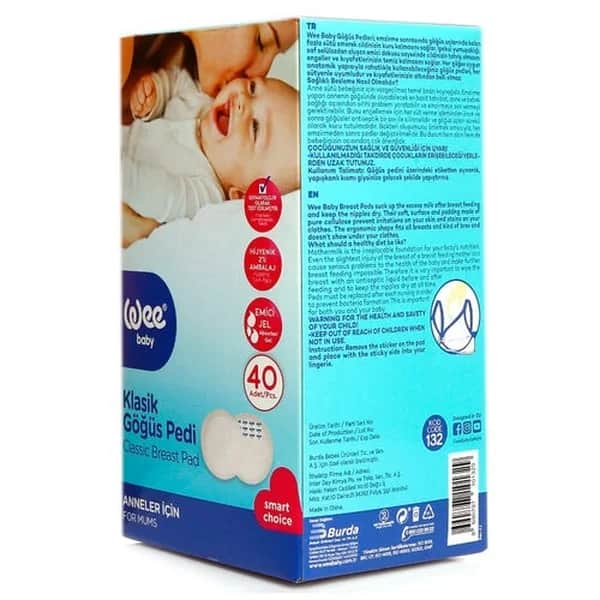 Wee Baby وسادات صدر وي بيبي 40 قطعة
